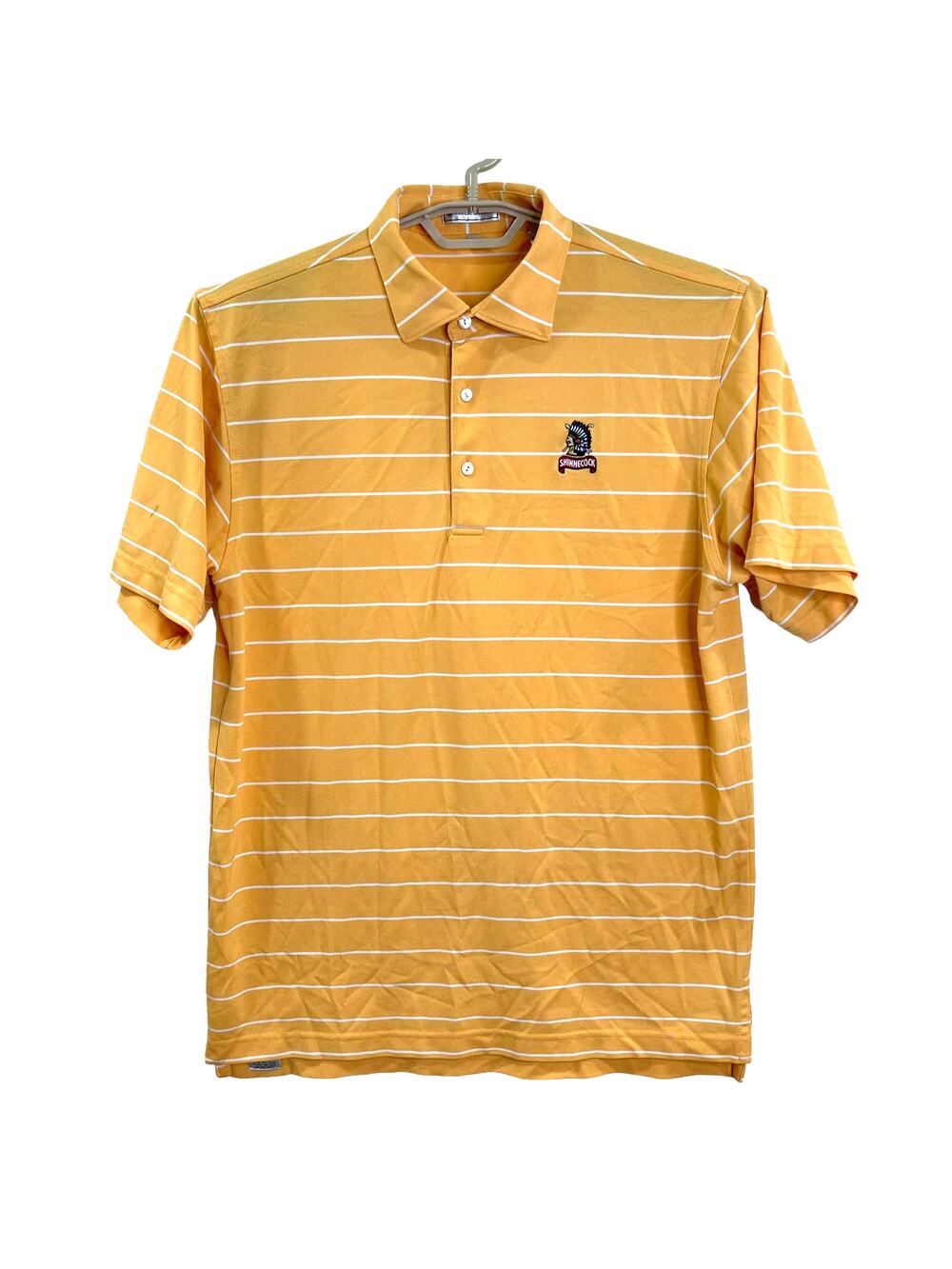 Peter Millar Mens Performance Mesh Golf Polo Shinnecock Club Indian Medium